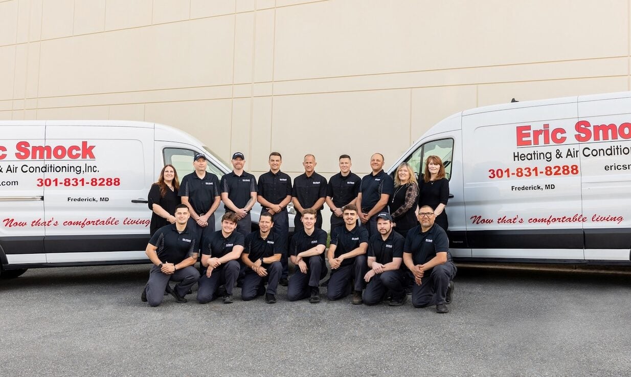 smock group photo in front of vans mt airy md