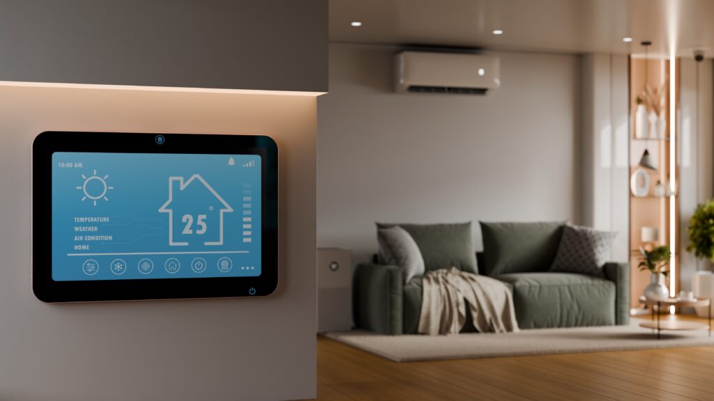 Smart home digital thermostat