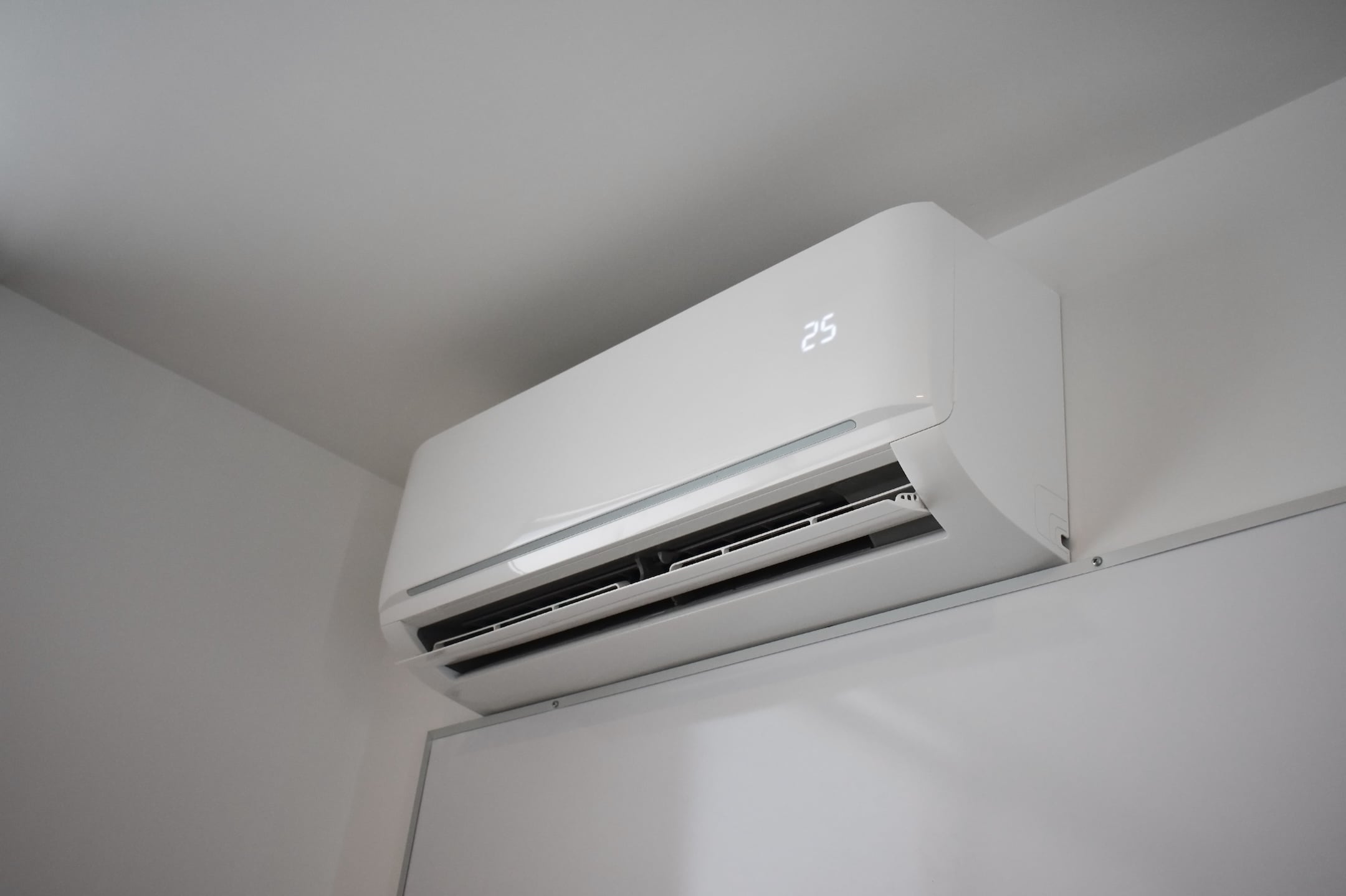 Installed air conditioning ductless mini split