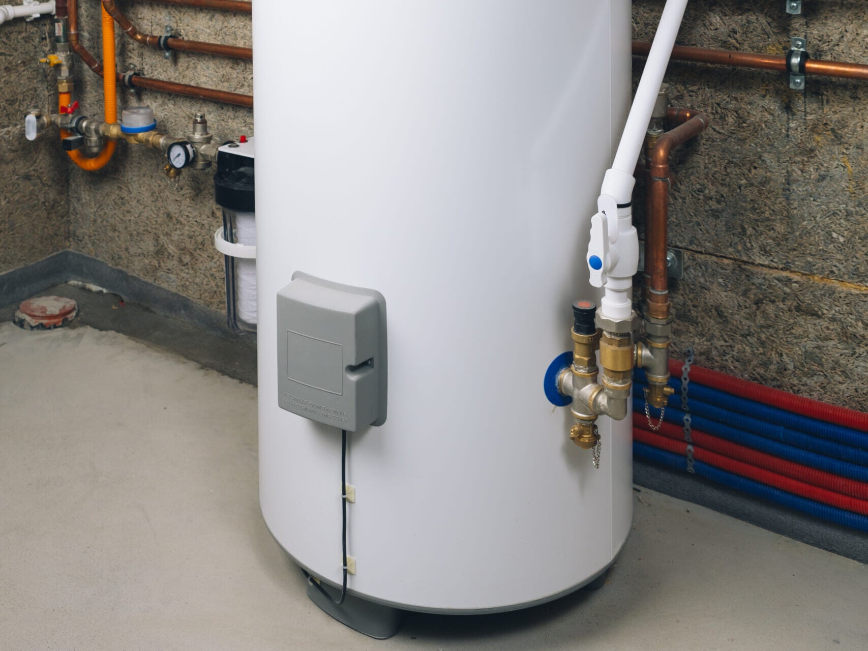 what is a water heater modern boiler room