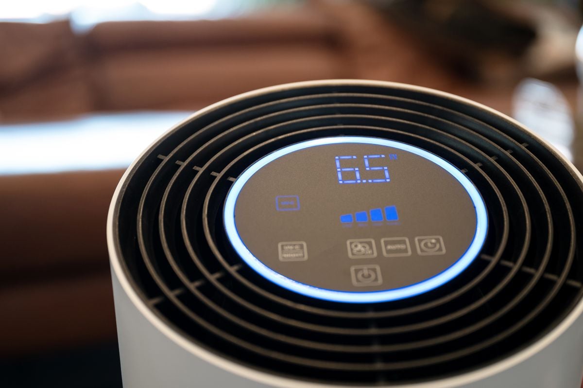 air purification systems modern unit touch screen