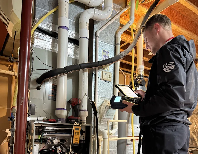 smock hvac worker