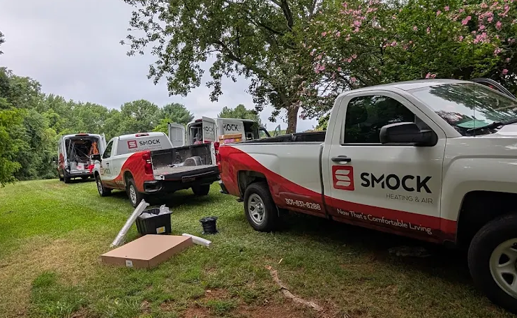 Smock hvac trucks