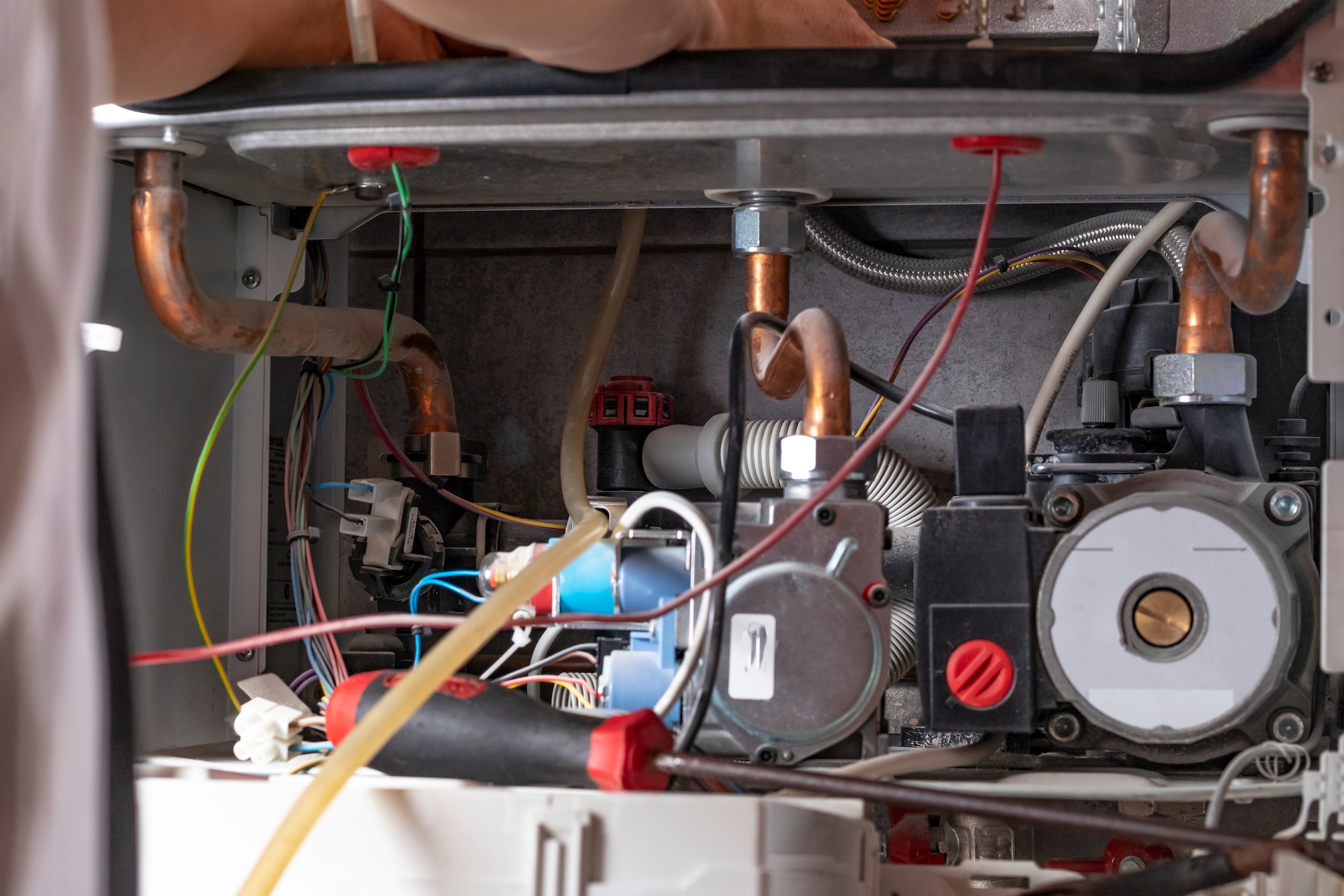 Furnace inside